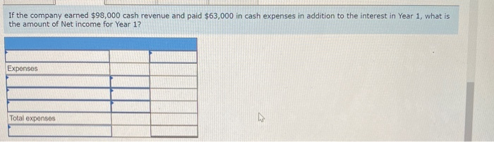 2 Year 3 Principal Balance January 1 $380, eee 349,788 318,065 Cash