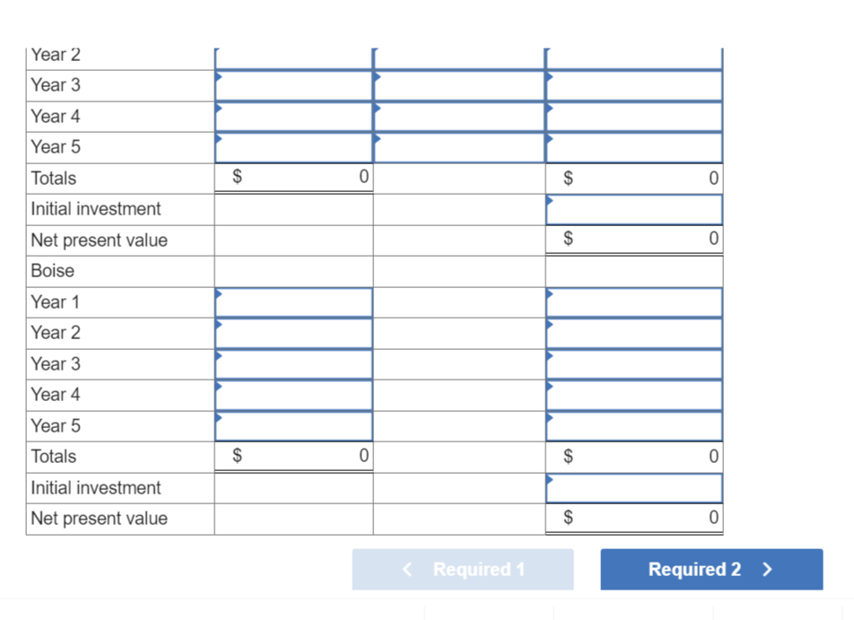 (Use appropriate factor(s) from the tables provided.) Tableau DA 24-3 (Static): Mini-Case,