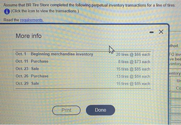 How do I solve a problem like this? Assume that BR Tire