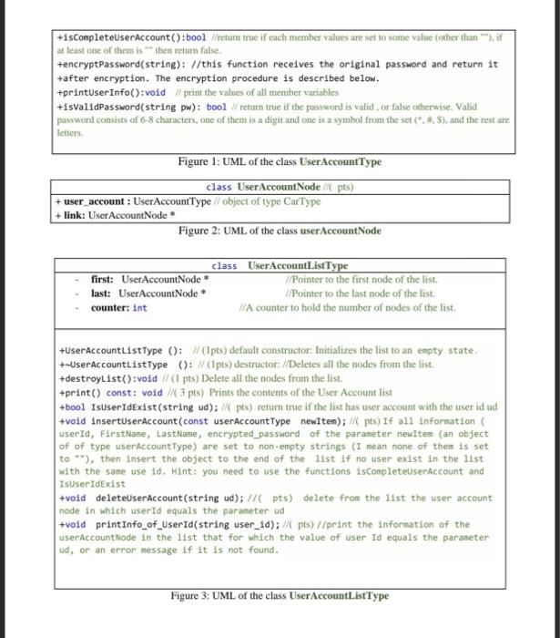 please write full program including the main a Description In this assignment,