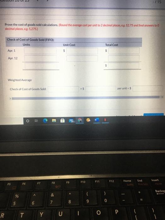 Progress Pharoah Company uses a periodic inventory system. Its records show the