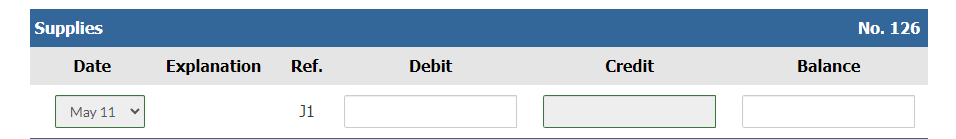 customers billed on May 2. 10 Paid Braun's Wholesale Supply in full,