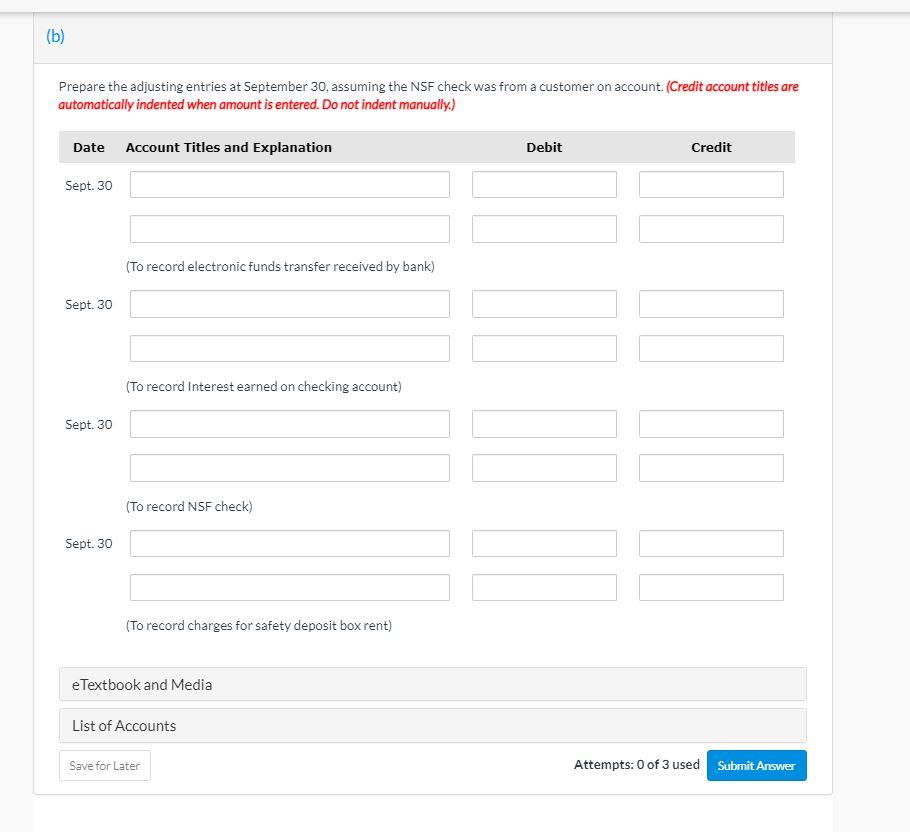 to the Cash account in the ledger of Cullumber Company. Balance September