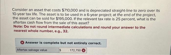 Can someone help me solve this? Consider an asset that costs $710,000