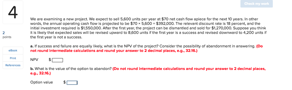 Please show answers in excel for practice Check my work 4 We