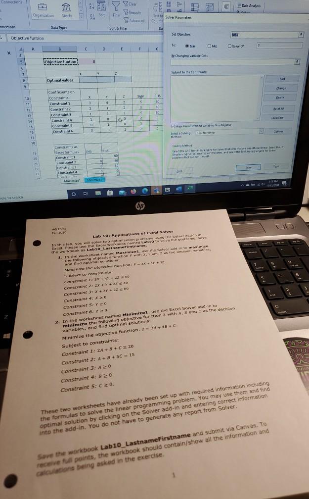  Connection 91 Se BA Data Analysis Organization Sie Sort 4 Filter