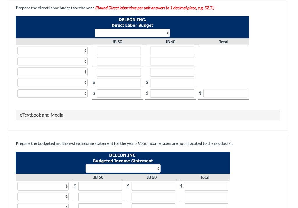 finished goods units 27,900 16,900 34,100 13,400 Direct materials budget: Direct materials