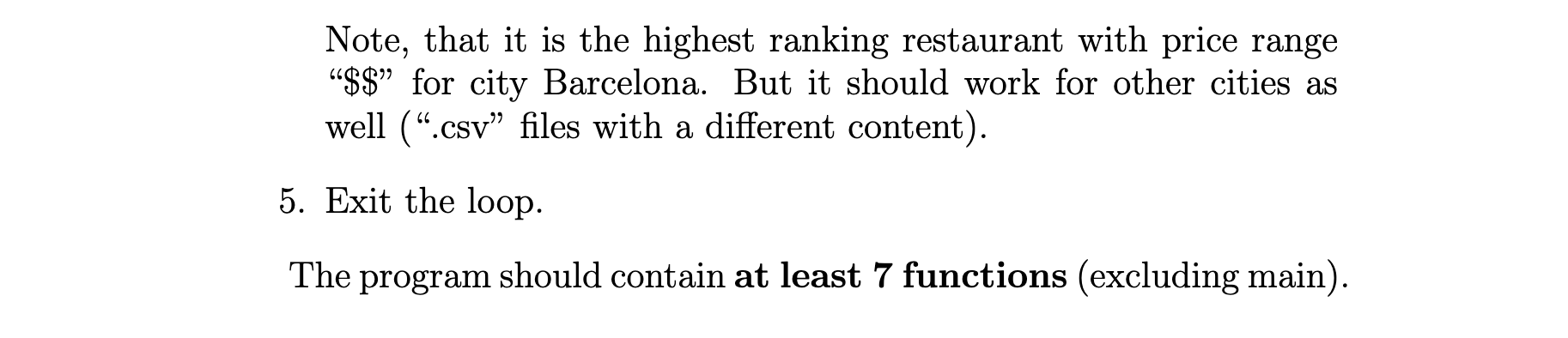 SIZE, string name); bool isInPriceRange(string priceRange, string targetPrice); int findBestRestaurantWithPrice(Restaurant restaurants[], int