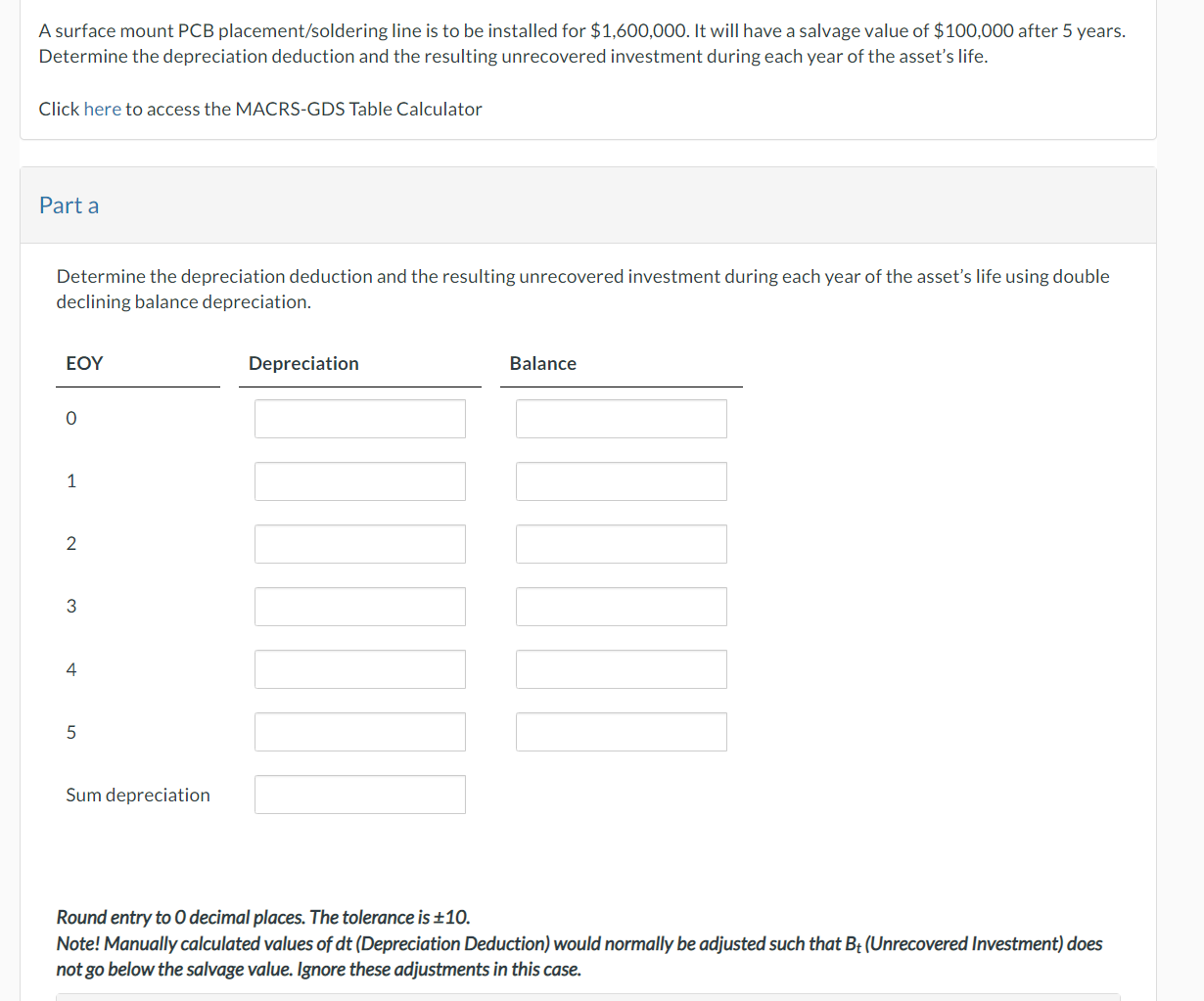 A surface mount PCB placement/soldering line is to be installed for