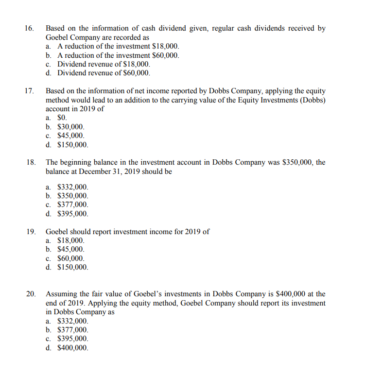 the following two independent scenarios (Situation 1 and 2), use the following