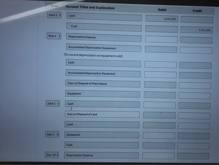 Pronghorn Corporation reported the following plant assets. Land $ 3,498,000 Buildings Less: