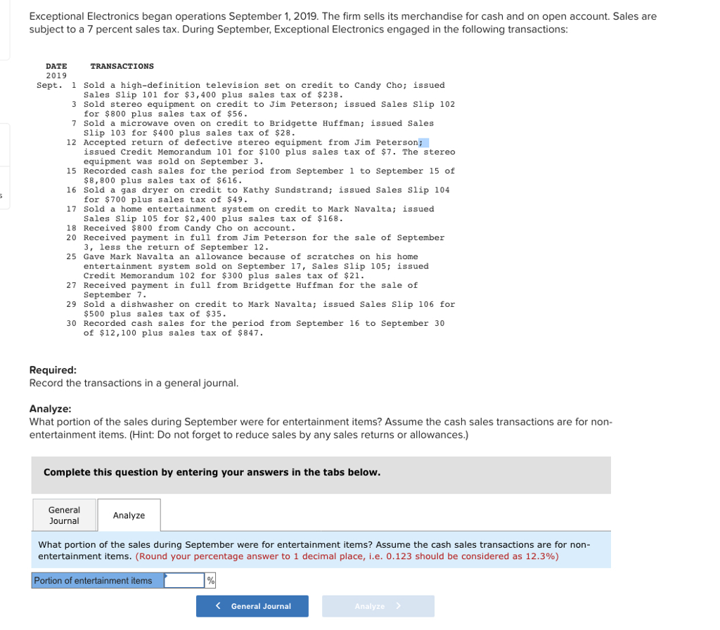  I have already completed the General Journal. I just need assistance