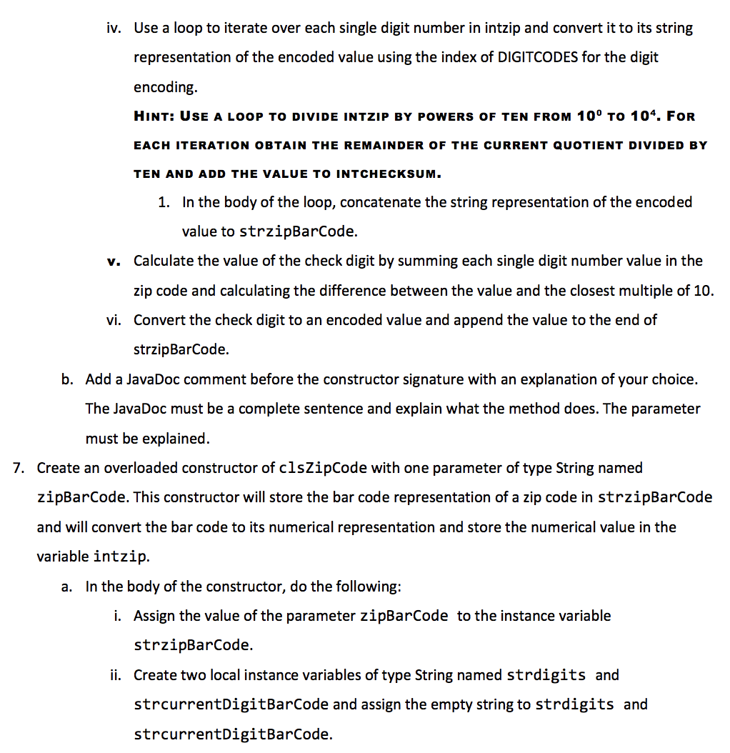 of mail to use a bar code denoting the ZIP code see