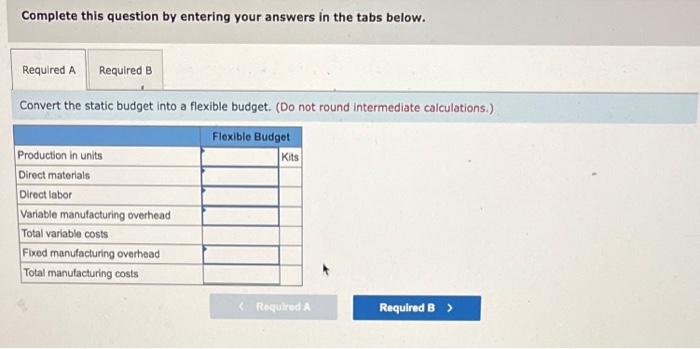 flexible budgeting concepts LO 15-3, 15-4, 15-5 Zachary Medical Equipment Company makes