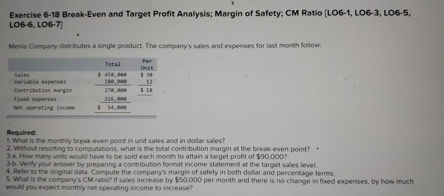 the missing amounts in each of the eight case situations below. Each