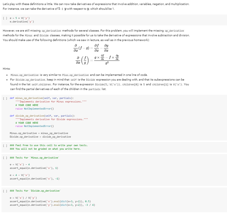 value of the expression with respect to a given environment.""" # First,