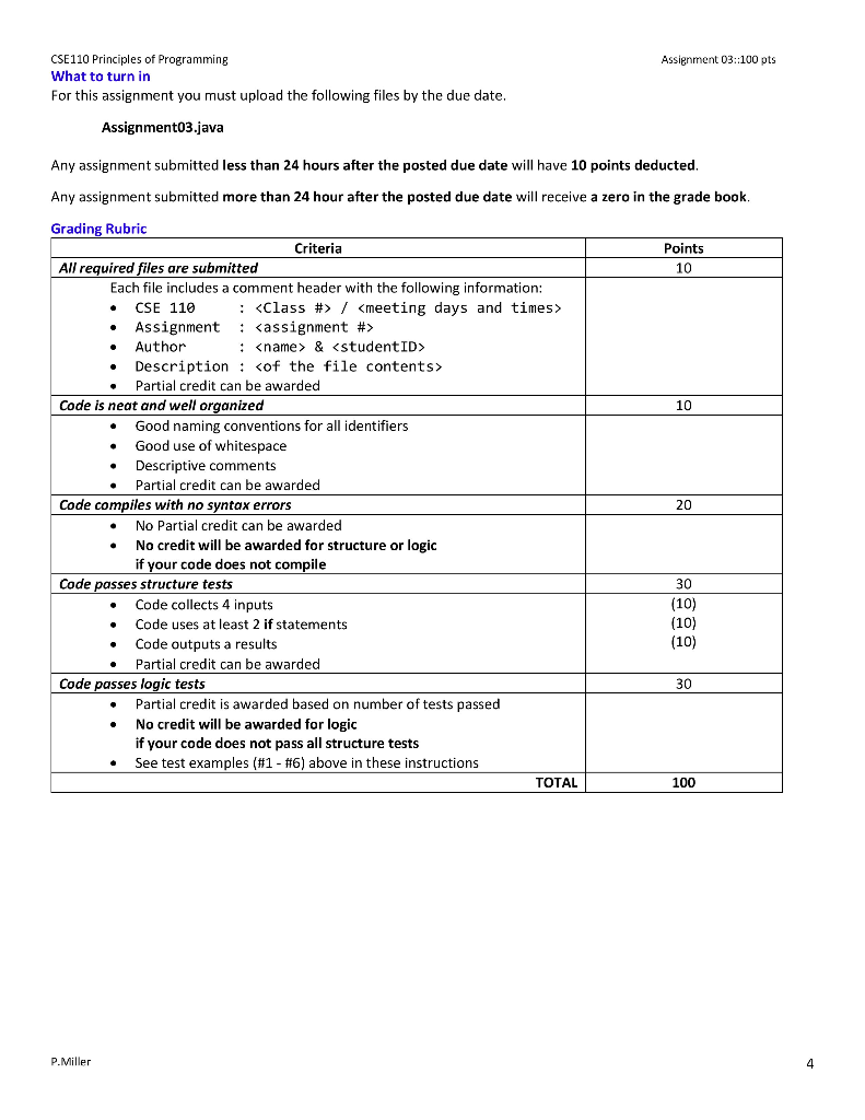 this course. Assignment Objectives After completing this assignment the student should be