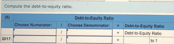 Numerator: = Inventory Turnover Inventory Turnover times 2017: (5) Days' Sales in