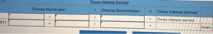 Inventory Choose Denominator: X Days Choose Numerator: = Days' Sales in Inventory