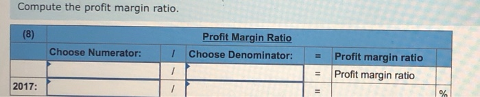 Days' Sales in Inventory days 2017: Compute the debt-to-equity ratio. (6) Debt-to-Equity