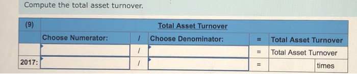 Ratio Choose Denominator: Choose Numerator: I = = Debt-to-Equity Ratio Debt-to-Equity Ratio