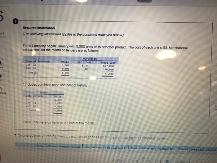  please help me do the last three problems Required Information [The