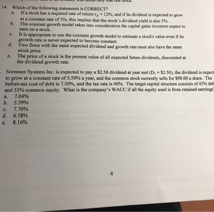 Please help I am taking a test. Need answers asap! Which of
