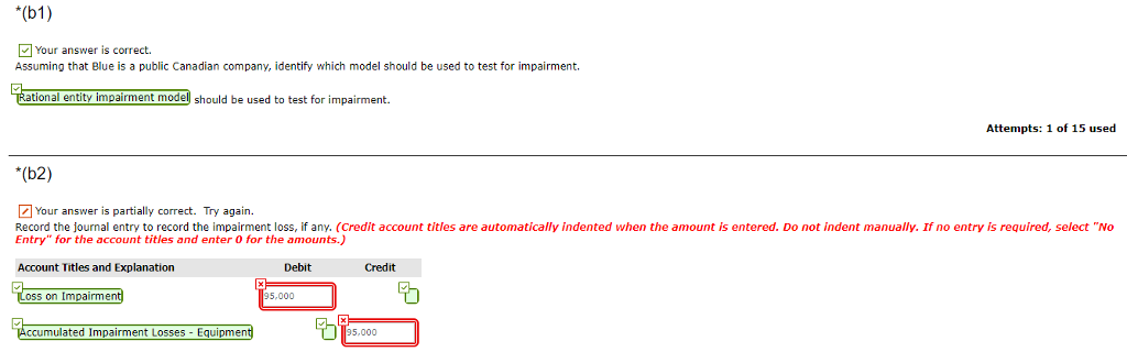 January 1, 2015, Blue Ltd. purchased equipment for $760,000. The equipment was