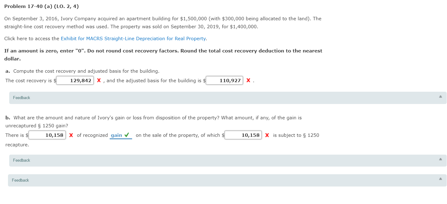 Problem 17-40 (a) (LO. 2, 4) On September 3, 2016, Ivory