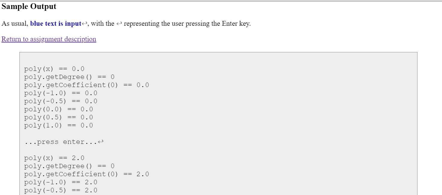 (Please read the instructions carefully to solve the program) (The Java Class