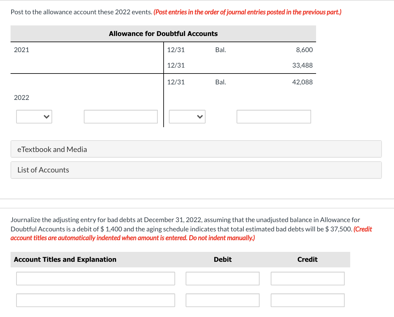 Industries at December 31, 2021. Number of Days Past Due Not Yet