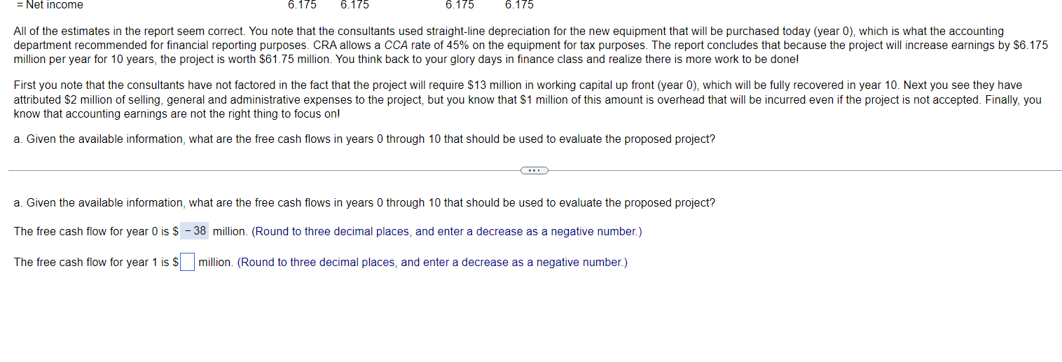 Year 10, and the answers for all years are different. You are