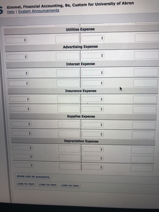 Accounts Payable Unearned Rent Revenue Mortgage Payable Common Stock Rent Revenue Salaries