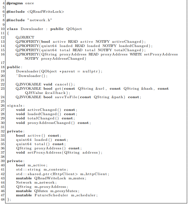  Draw a class diagram of this code 