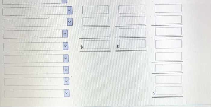 direct materials pounds Cost per pound 33,100 16,400 44,900 14,900 $4 $3