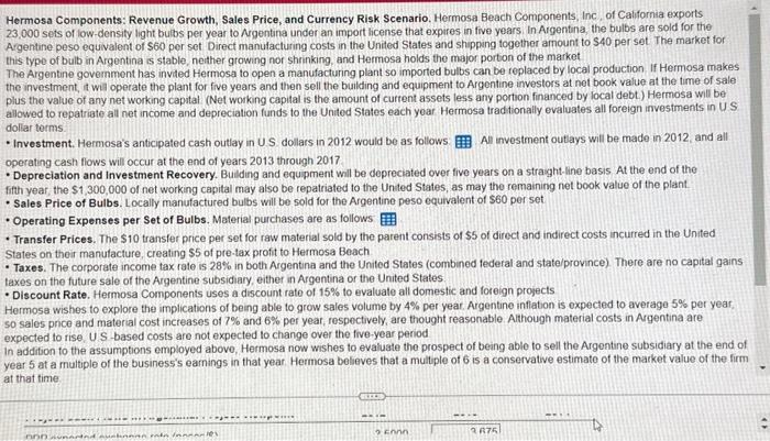  please compute project cash flows for years 2012-2017 also, NPV of