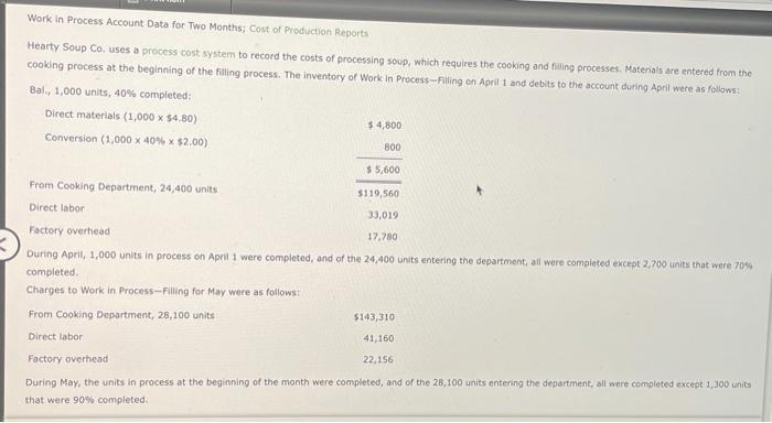  make easy to understand please Work in Process Account Data for