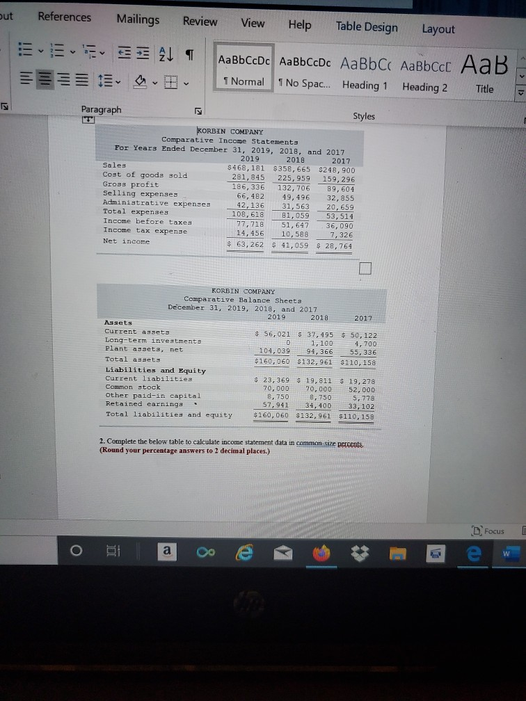  but References Mailings Review View Help Table Design Layout A AalbCcDc