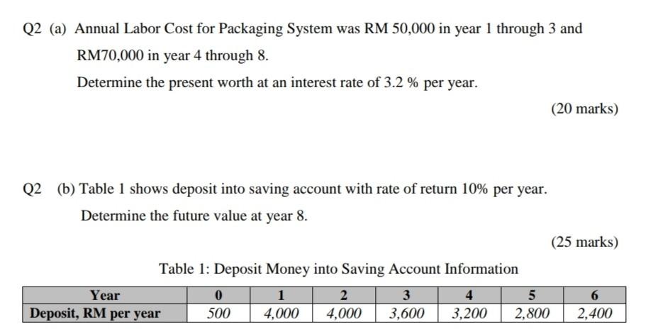 alternatives; the purchase of machine A and machine B for a printing