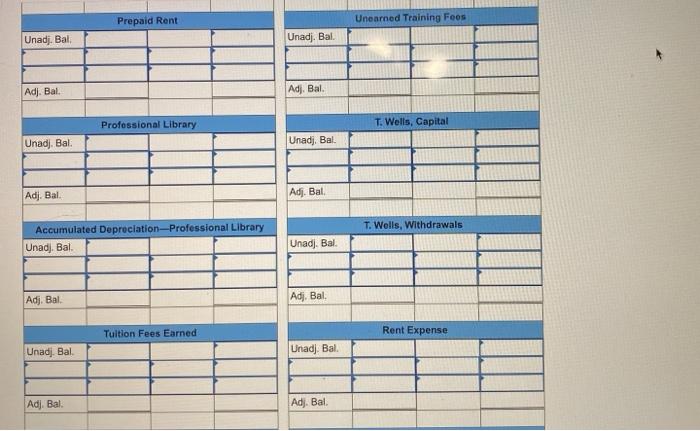 school owned by Tristana Wells, provides training to individuals who pay tuition