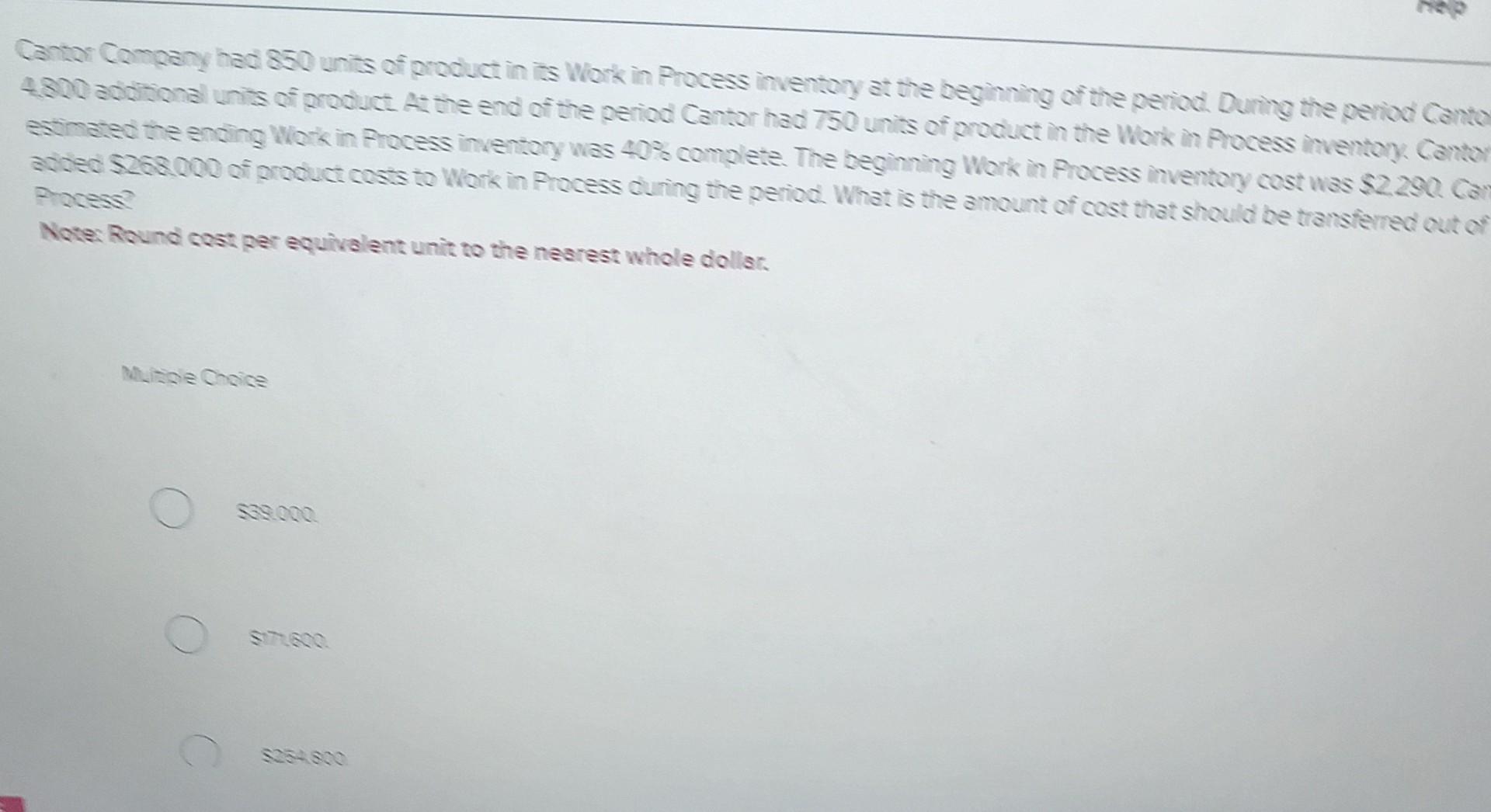 statements is true with respect to a process cost system? Multiple Choice
