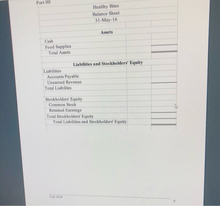 the first month of operations of the business, the following events and