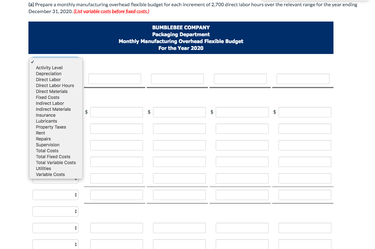 estimates that 322,300 direct labor hours will be worked during the coming