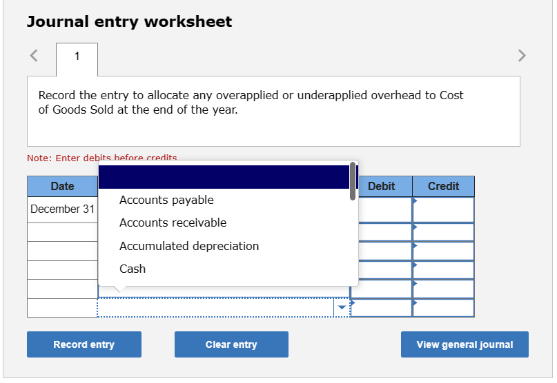 also estimated the following overhead costs for the year.Indirect labor$ 559,200Rent on