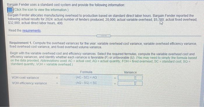 hours Static budget direct labor hours Static budget number of units 29,000