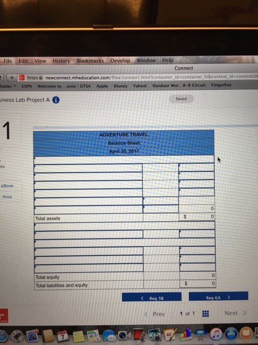 cash for the first month's (April) rent. 3 The company purchased $1,000