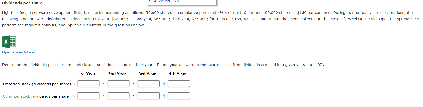 perform the required analysis, and input your answers in the questions