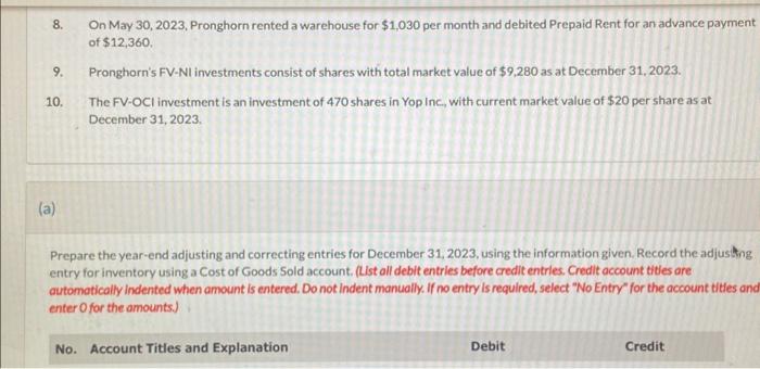 at December 31, 2023, is as follows: Accumulated depreciation-equipment Accounts payable Bonds