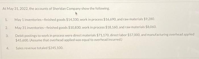 Just answer C. Put A and B for reference. At May 31,