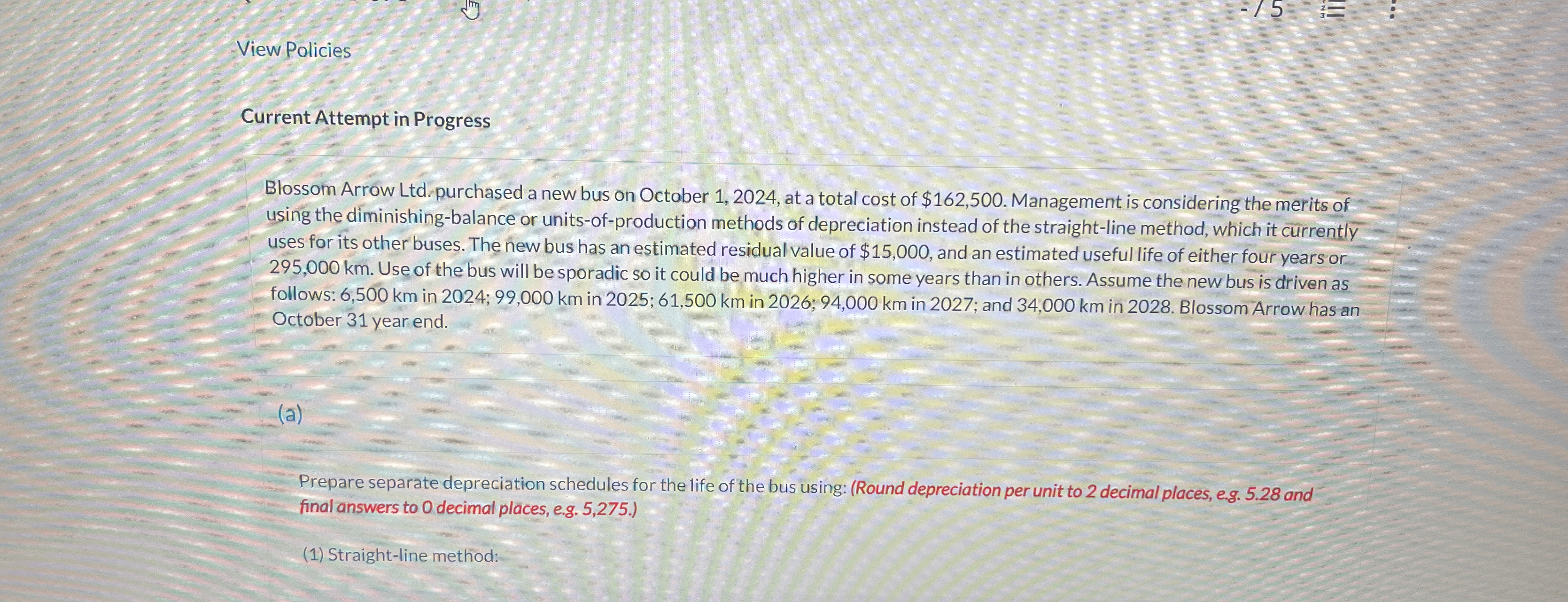  View Policies Current Attempt in Progress Blossom Arrow Ltd. purchased a